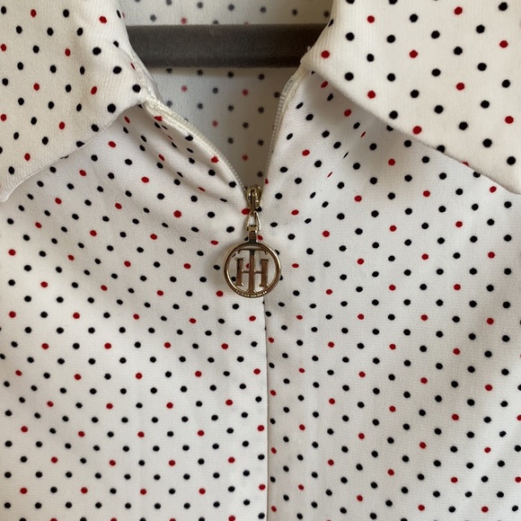 Tommy Hilfiger sleeveless polka dot top - Picture 4 of 7